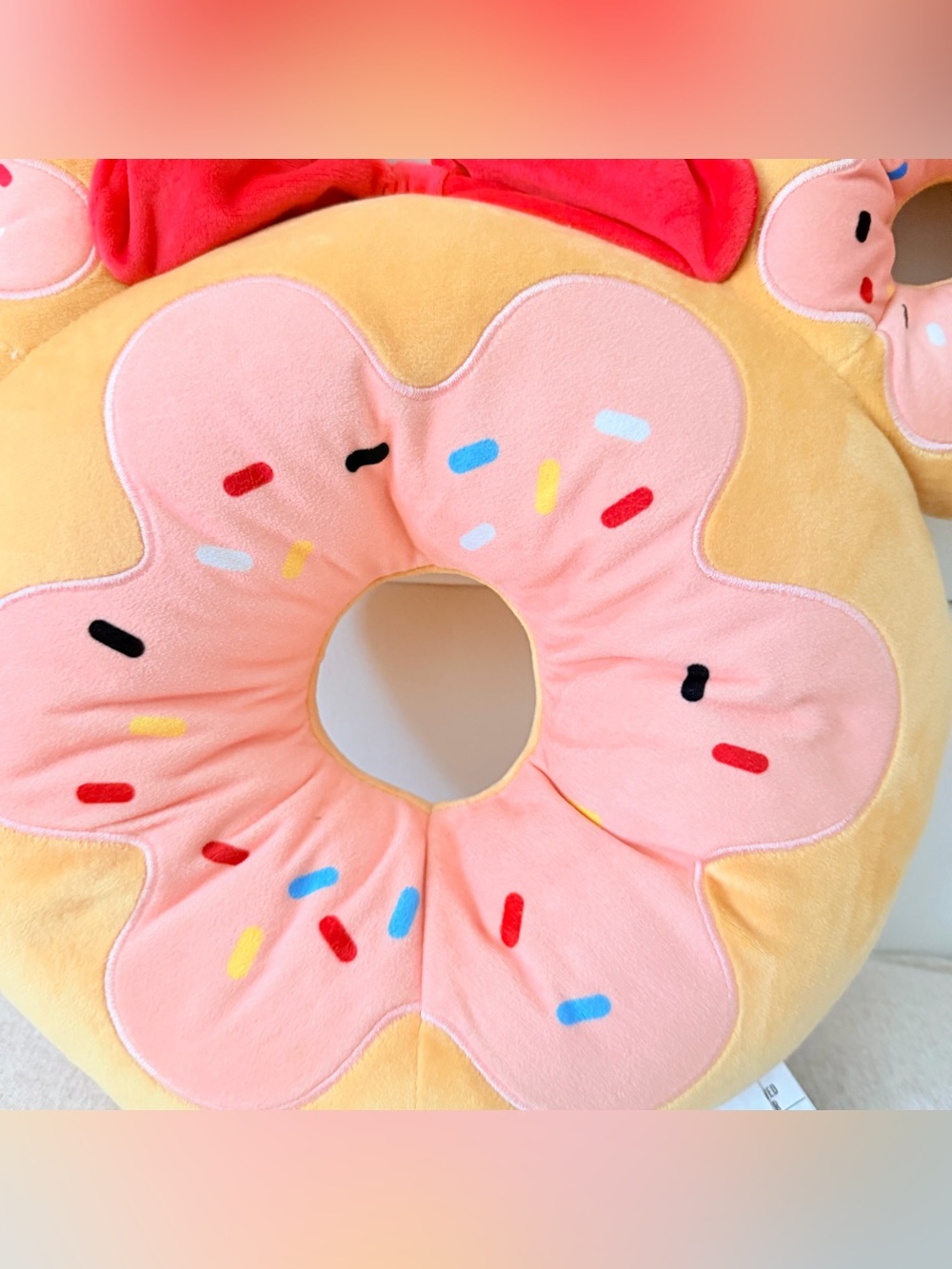 Disney Parks Minnie Mouse Scented Donut Pillow - Picture 8 of 8